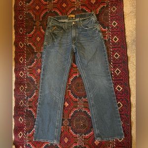 Men’s Ariat Jeans - Rebar M5 Straight Slim (34x34)